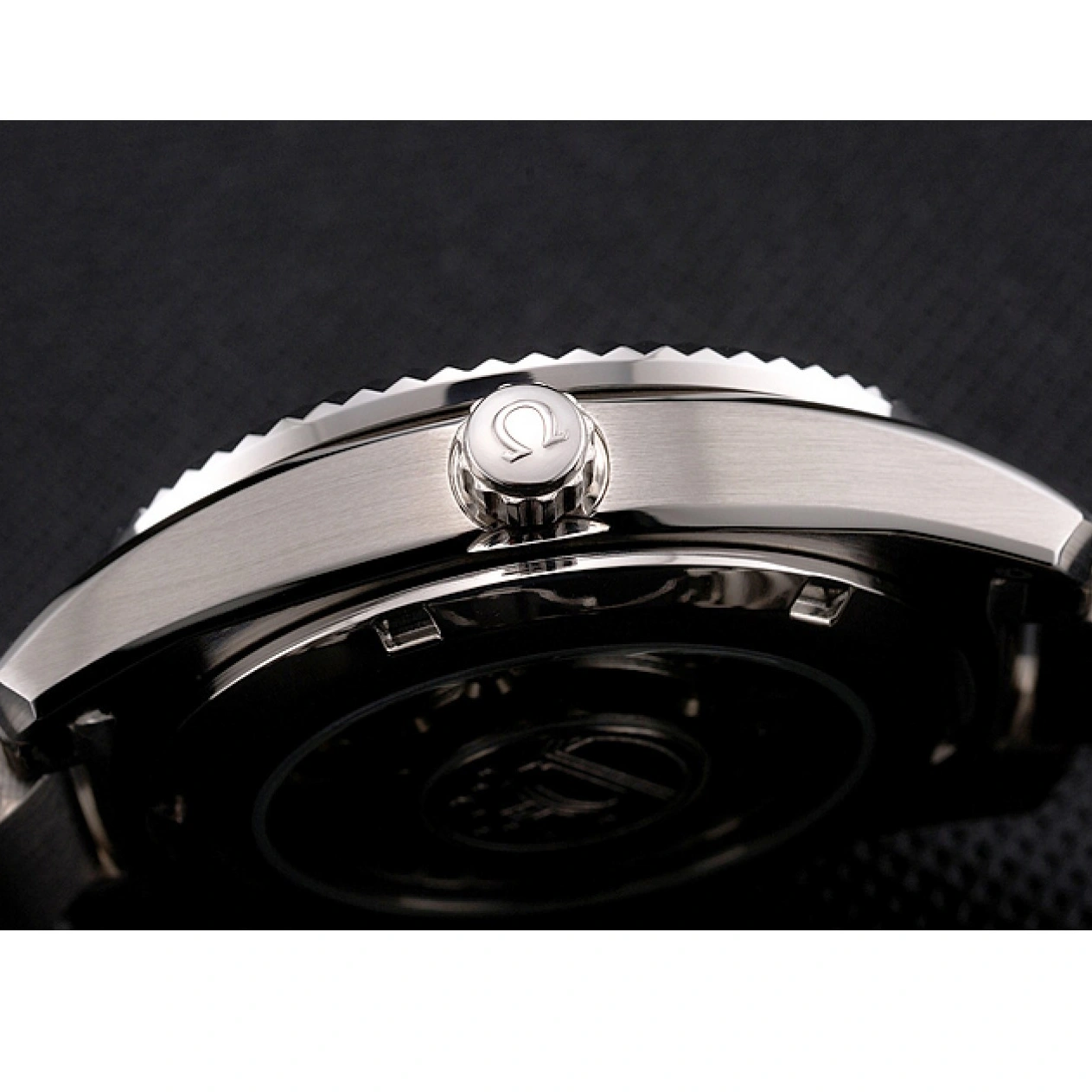 1024 Omega Globemaster Black Dial Stainless Steel Case And Bracelet